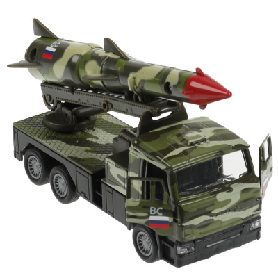 Металлическая машинка Камаз Ракетница Технопарк SB-16-69-A-WB 01